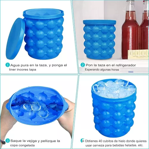 Cubo de Silicona Para Hacer Hielo
